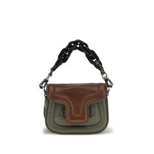 Pierre Hardy Brown Calf Leather Bos Taurus Women's Handbag
